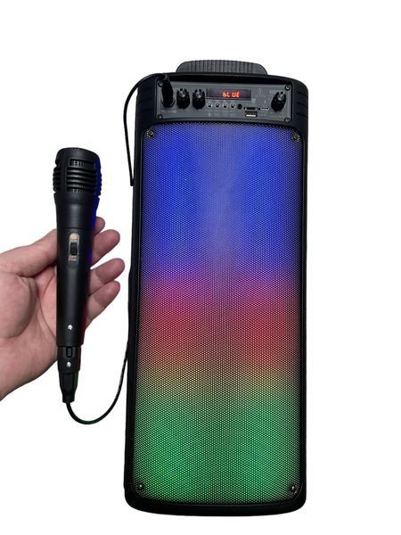 Bluetooth колонка портативна, караоке HOCO BS52, з мікрофоном і пультом 100-BS52 фото