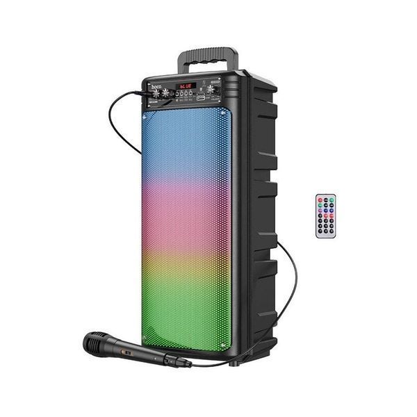 Bluetooth колонка портативна, караоке HOCO BS52, з мікрофоном і пультом 100-BS52 фото