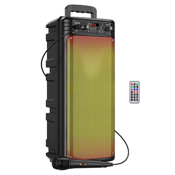 Bluetooth колонка портативна, караоке HOCO BS52, з мікрофоном і пультом 100-BS52 фото