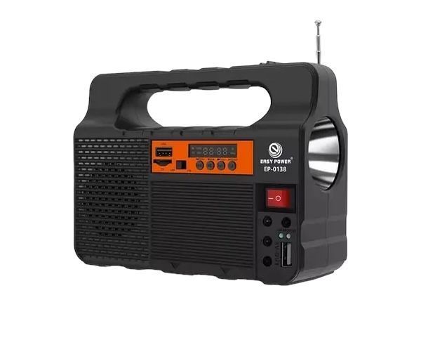Солнечная станция для зарядки и освещения EP0138 Power Bank, радио,&nbsp;bluetooth 1100-0138 фото