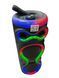 Портативная беспроводная &nbsp;караоке Bluetooth колонка MS-2057BT-W с микрофоном FM-радио с RGB подсветкой 1121-2057 фото 1