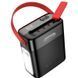 Павербанк Hoco Title J143 80000 mAh 22.5W, быстрая зарядка QC/PD/ &nbsp;Power bank 3USB/2Type-C, фонарик&nbsp; 1211-143 фото 5
