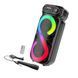 Портативна Bluetooth колонка караоке з мікрофоном, пультом ДК і RGB-підсвічуванням ZQS-4270M 16W 111742-4270 фото 1