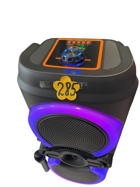 Портативная акустическая караоке колонка Bluetooth, USB, SD, FM, AUX, ZQS8285XW 11131-8285 фото