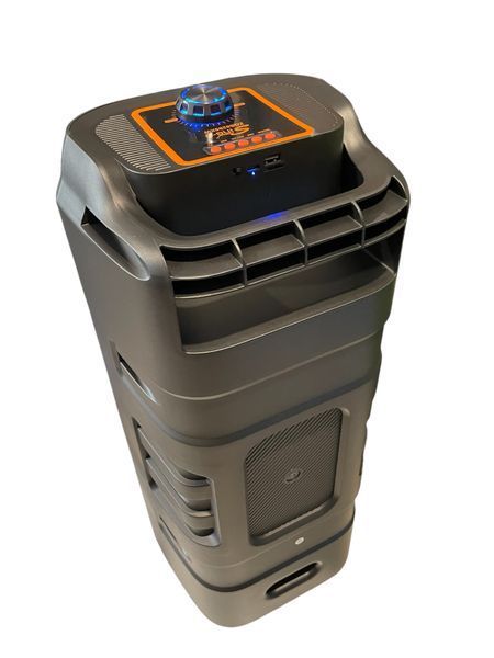Портативная акустическая караоке колонка Bluetooth, USB, SD, FM, AUX, ZQS8285XW 11131-8285 фото