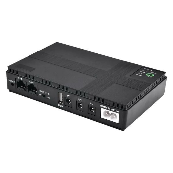 Безперебійний для роутера DC1018P ДБЖ mini UPS 10400 mAh 5V/9V/12V 1100-DC1018 фото