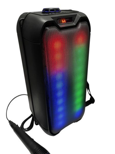 Музична акустична Bluetooth колонка ZQS-4235 з підсвічуванням та мікрофоном&nbsp; 1110-4235 фото