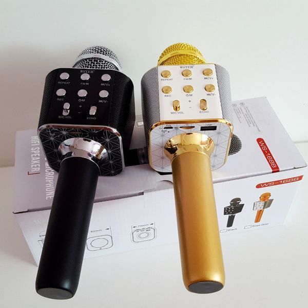 Мікрофон Караоке Bluetooth WS-1688 1688 фото