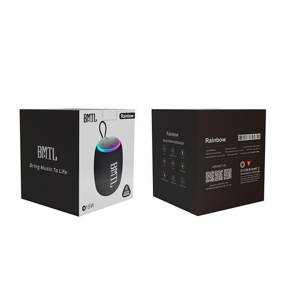 Бездротова Портативна Bluetooth Колонка Xdobo BMTL Rainbow IPX7 | BT5.3 TWS 15W 100-PX7 фото