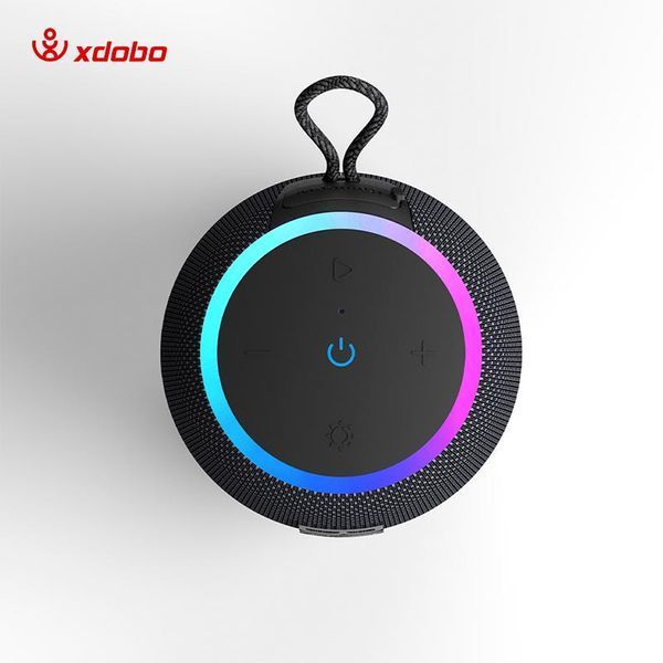 Бездротова Портативна Bluetooth Колонка Xdobo BMTL Rainbow IPX7 | BT5.3 TWS 15W 100-PX7 фото