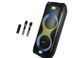 Акустична переносна караоке колонка ZXX-5580 100Вт 2x10" USB/TF/FM/BT/TWS/2MIC/ДК 115580-5580 фото 1