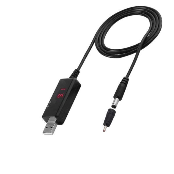 Кабель USB-DC для роутера 9V/12V с переключателем 1100-6866 фото