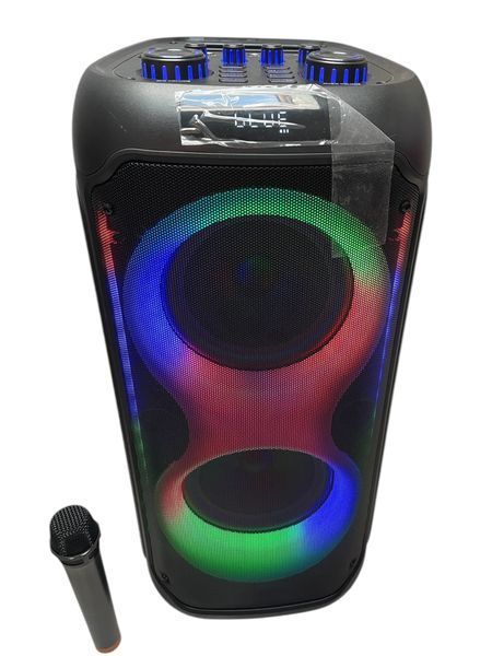 Мощна акустична колонка ERA EAR E-881 з яскравим LED підсвічуванням та потужним звуком 188111-881 фото