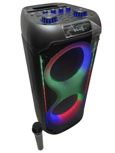 Мощна акустична колонка ERA EAR E-881 з яскравим LED підсвічуванням та потужним звуком 188111-881 фото