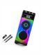 Переносна акустична караоке система 160Вт з Bluetooth, RGB та 2 мікрофонами, GD-2858 1115-2858 фото 5