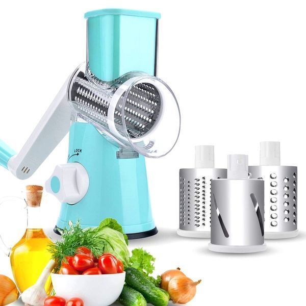 Овочерізка мульти слайсер Tabletop Drum Grater з функцією шатківниці 1171125624 фото