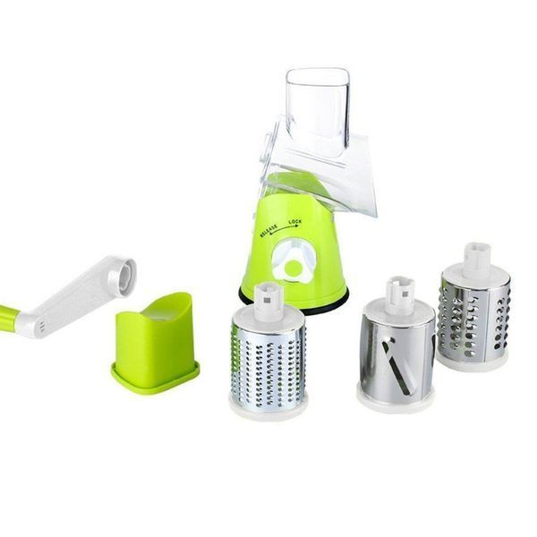 Овочерізка мульти слайсер Tabletop Drum Grater з функцією шатківниці 1171125624 фото