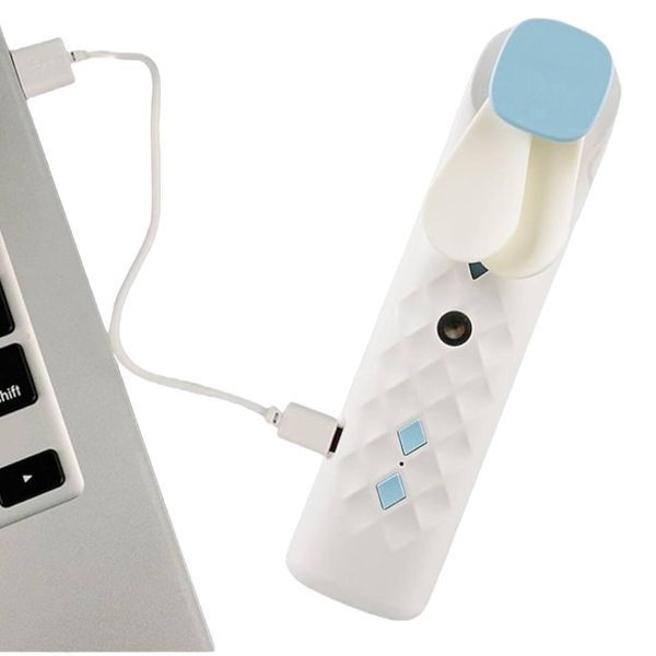 Ручний акумуляторний портативний вентилятор USB 1100-6880 фото