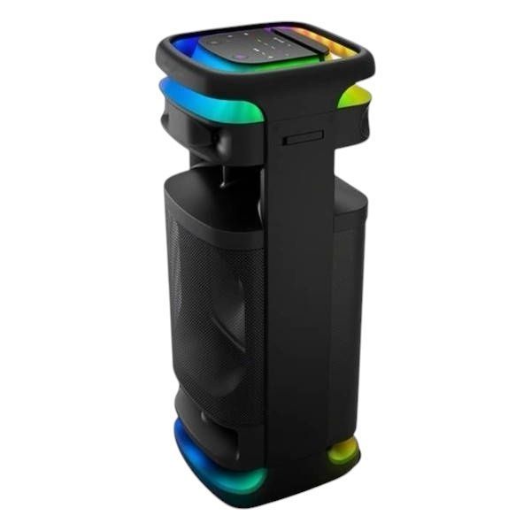 Акустическая переносная Bluetooth &nbsp;караоке колонка GD-9005 с радио микрофоном 8" 50 Вт FM, USB, AUX, RGB&nbsp; 1112-9005 фото