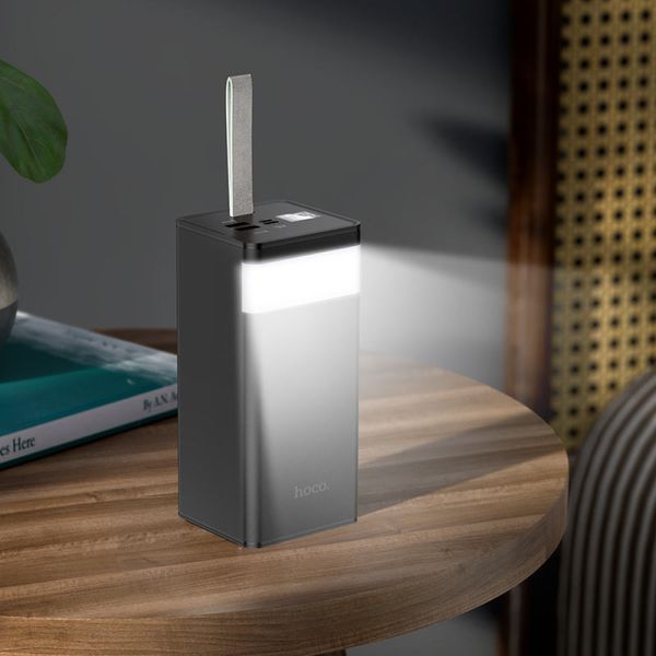 Power bank HOCO J86A 50000mAh, быстрая зарядка|2USB/Type-C, PD/QC, 5A/22.5W| 100-J86A фото