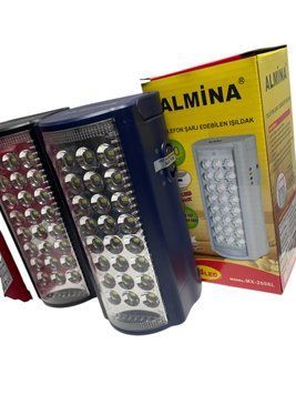Фонарь лампа Almina Алмина 2606L с функцией Power bank повербанк аккумуляторный светильник 24 LED 100-6606L фото