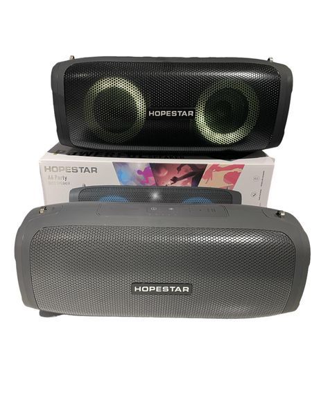 Портативна колонка Hopestar A6 PARTY бездротова стерео колонка зі світломузикою Bluetooth 100-A6 фото