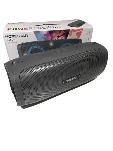 Портативна колонка Hopestar A6 PARTY бездротова стерео колонка зі світломузикою Bluetooth 100-A6 фото