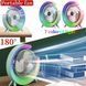 Вентилятор настільний акумуляторний з RGB-підсвіткою, обертанням 180&deg; і USB заряджанням  1111-33278 фото 2