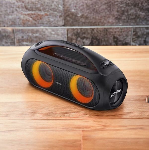 Беспроводная портативная Bluetooth колонка xdobo Vibe Plus IPX5 |BT5.0, AUX/TF/USB, 80W, TWS, 10-16h 1000-VIPE80W фото