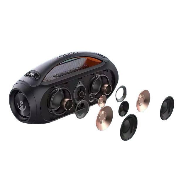 Беспроводная портативная Bluetooth колонка xdobo Vibe Plus IPX5 |BT5.0, AUX/TF/USB, 80W, TWS, 10-16h 1000-VIPE80W фото
