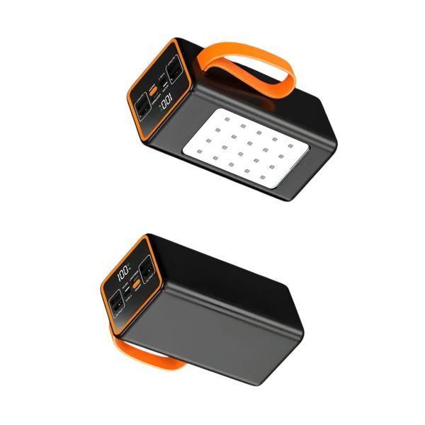 Повербанк 100000 mAh з LED-ліхтариком та швидкою зарядкою Powerbank Hoco JA88A 22.5W 10000880-88 фото