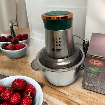 Кухонный комбайн BITEK BT-7019 - Блендер для пищевых продуктов из нержавеющей стали 1500W 11130-7019 фото