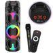 Акустична система караоке колонка Bluetooth Sing-e ZQS8309 з мікрофоном 60W FM RGB-підсвітка, USB, AUX 111293-8309 фото 1
