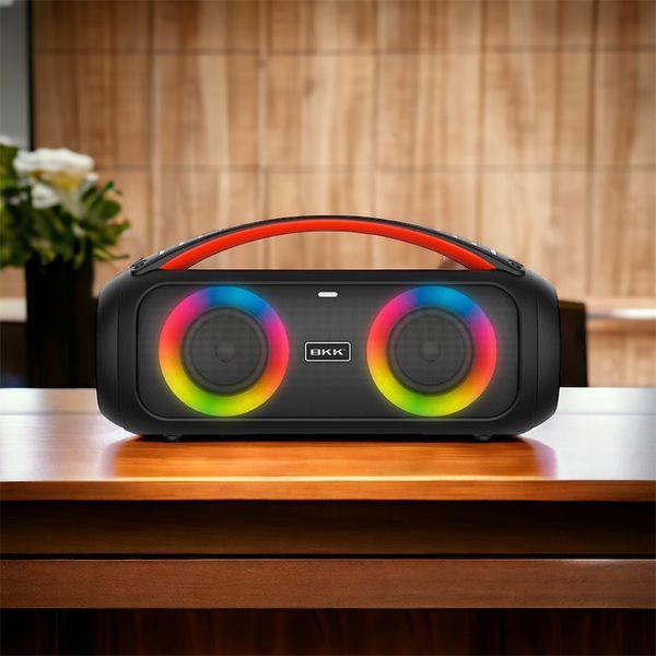 Портативна бездротова Bluetooth колонка BKK Waterproof BT Speaker B63 IPX5 1000-B63 фото