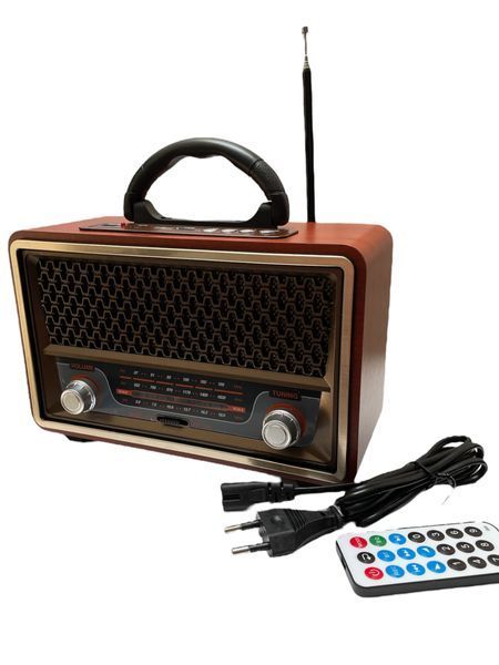 Радиоприемник с Bluetooth Kemai MD-157 BT - изысканный классический стиль для настоящих ценителей музыки 1111-157 фото