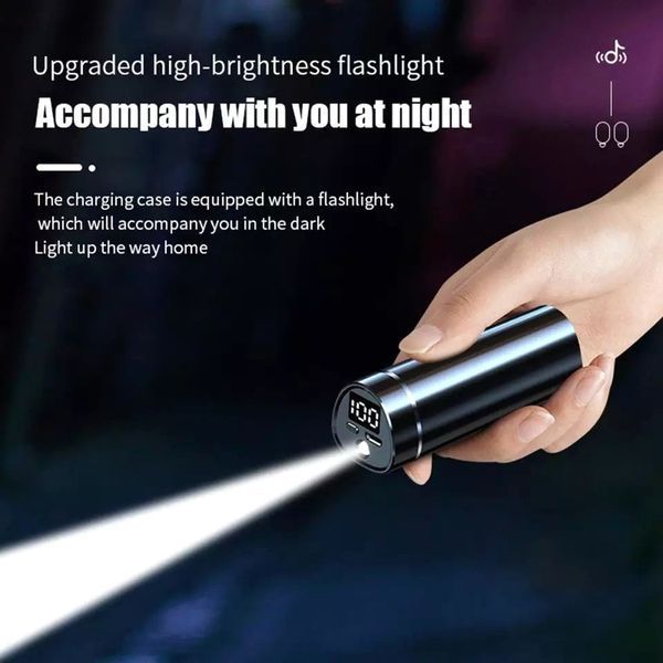Наушники Беспроводные TWS Bluetooth 5,2 LED Дисплей N21 фото