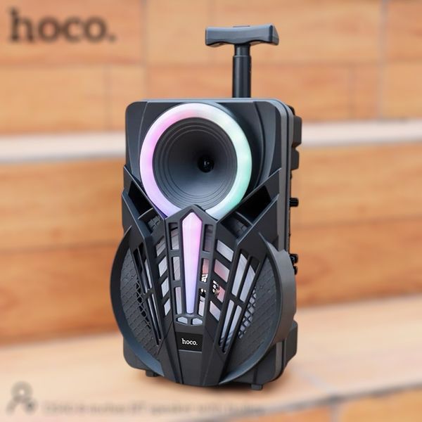 Колонка бездротова портативна з мікрофоном Bluetooth HOCO DS40 |TWS, FM/USB/TF/AUX|  111-ds40 фото