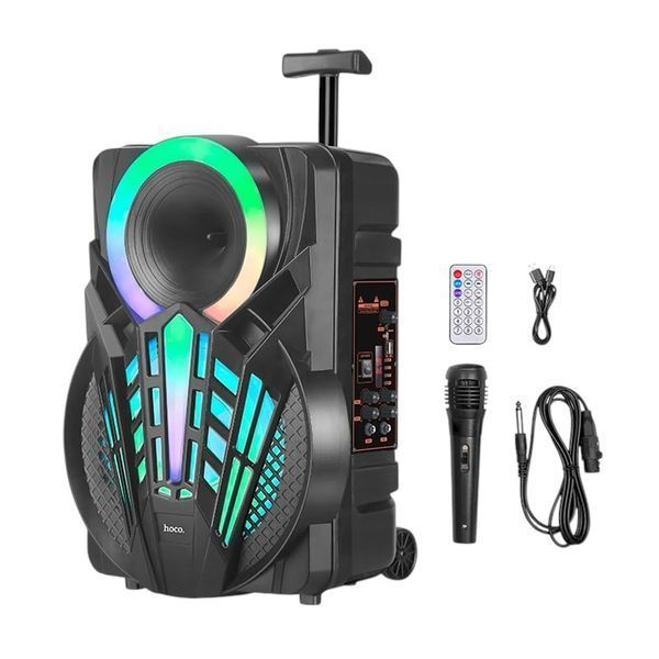 Колонка бездротова портативна з мікрофоном Bluetooth HOCO DS40 |TWS, FM/USB/TF/AUX|  111-ds40 фото