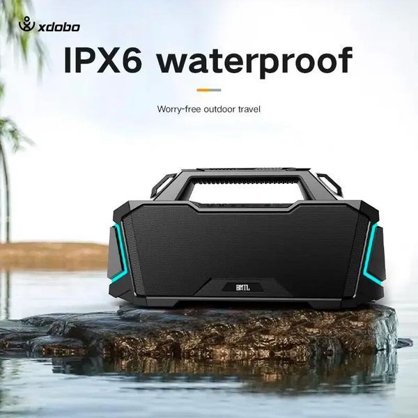 Портативна бездротова Bluetooth колонка 100W Xdobo Metro 1992 1000-M1992 фото