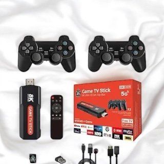 Приставка игровая с джойстиками беспроводными TV STICK 5G 9402 1100-9402 фото