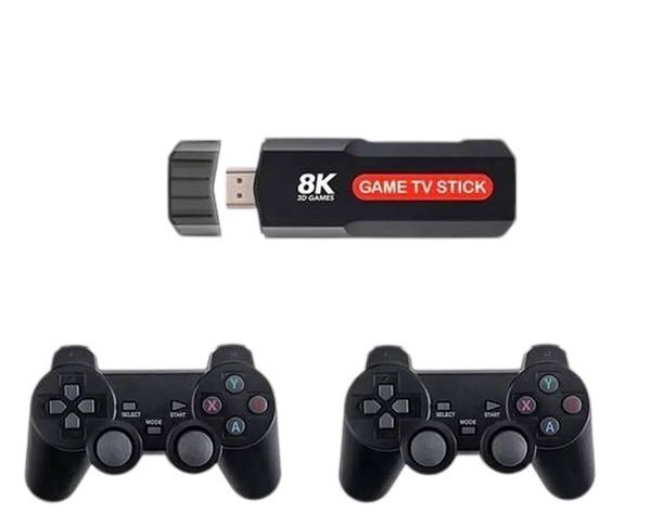 Приставка игровая с джойстиками беспроводными TV STICK 5G 9402 1100-9402 фото