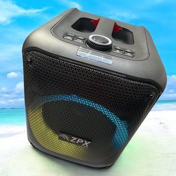 Портативна акумуляторна колонка ZPX ZX7790, 8", 250 Вт USB/FM/Bluetooth 111-7790 фото