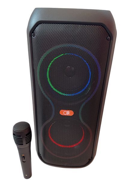 Музыкальная портативная Bluetooth колонка &nbsp;с микрофоном 4"x2 BT-2425 20Вт 1100-2425 фото