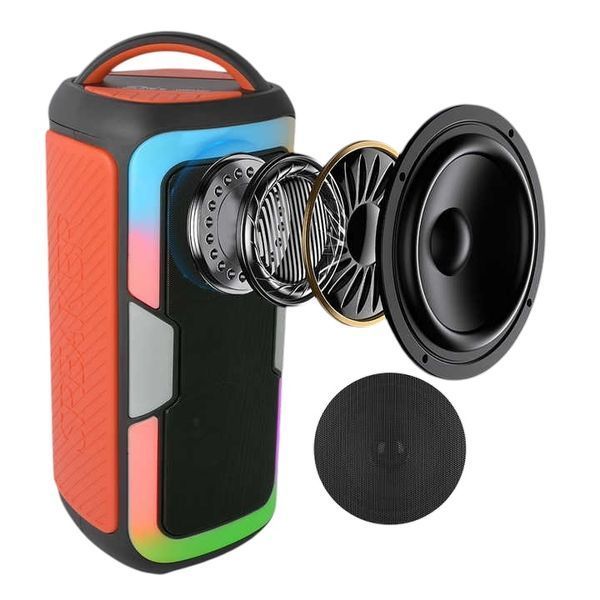 Колонка музична портативна 50 w з мікрофоном Bluetooth JQS4407 111-4407 фото