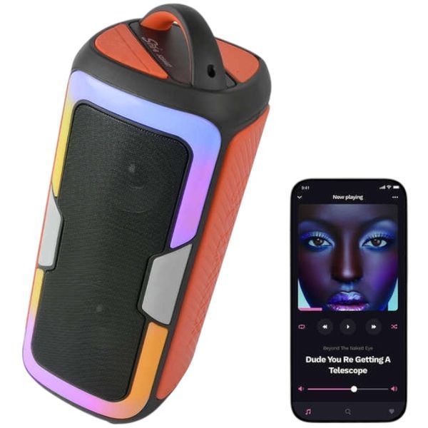 Колонка музична портативна 50 w з мікрофоном Bluetooth JQS4407 111-4407 фото