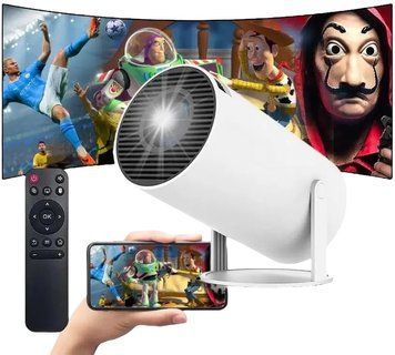 Смарт Проектор &nbsp;HY300 4K Android 11 HD BT5.0 Dual Wi-Fi Домашний кинотеатр 1110-300 фото