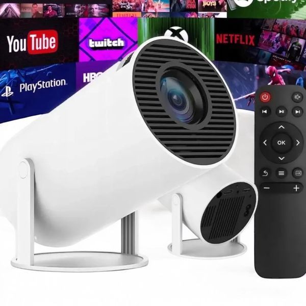 Смарт Проектор &nbsp;HY300 4K Android 11 HD BT5.0 Dual Wi-Fi Домашний кинотеатр 1110-300 фото