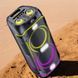 Портативная акустическая система 1000w с пультом и 2 микрофонами ZXX-5515 8" Bluetooth колонка&nbsp; 1100-5515 фото 2