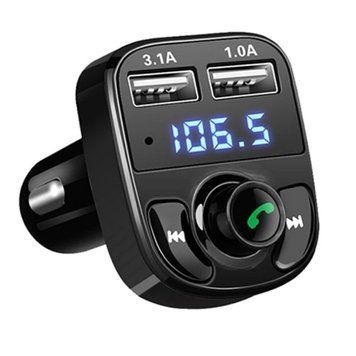 FM-фм модулятор. Car x8.Фм трансмиттер Bluetooth 2 usb x8 фото