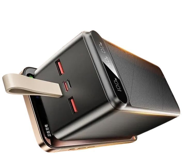 Портативний павербанк AWEI PA-13 50000mAh зі швидкою зарядкою 22.5W та дисплеєм&nbsp;Poer bank 1111213-13 фото